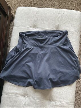 Old Navy Blue Performance Skort with built in spandex shorts